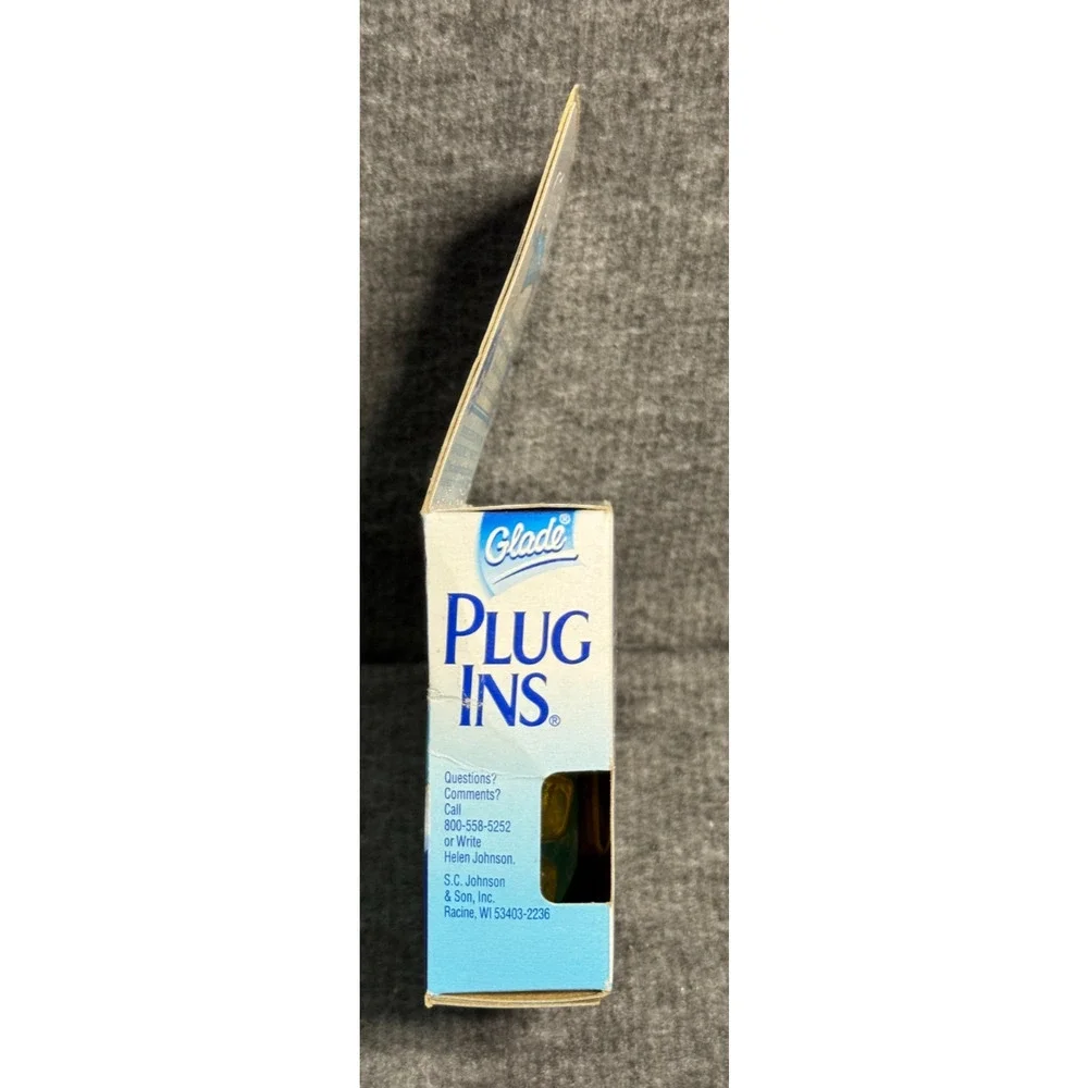 Vintage 1999 Glade Plug Ins Refill Mountain Snow - 3ct